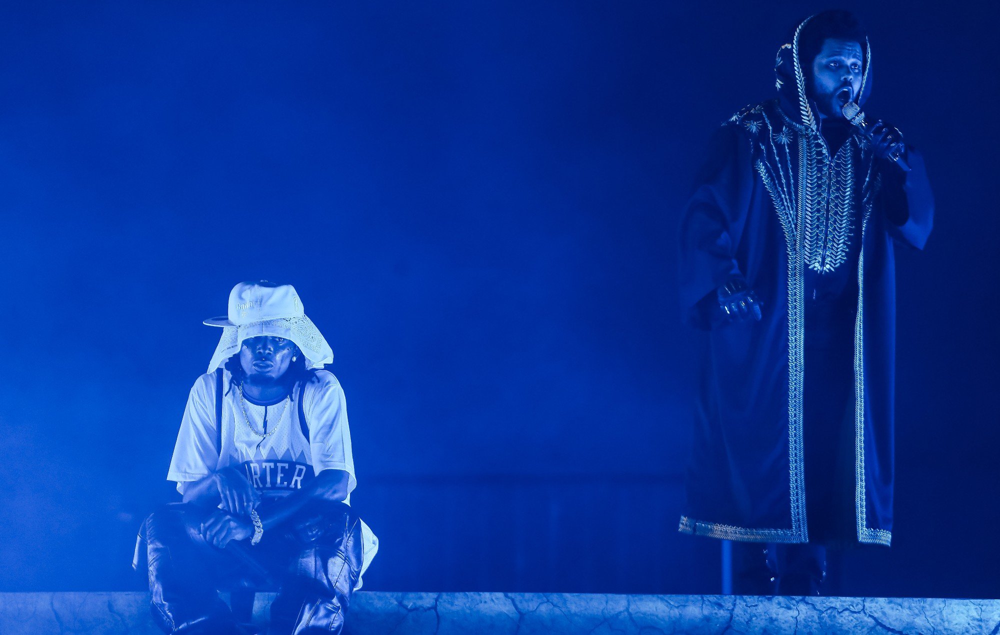 Watch The Weeknd bring out Playboi Carti in Brazil