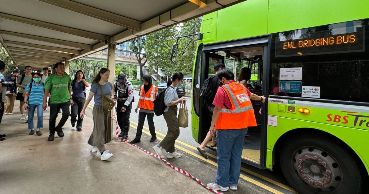 We just have to work around it, say some commuters as MRT EWL disruption continues into third day