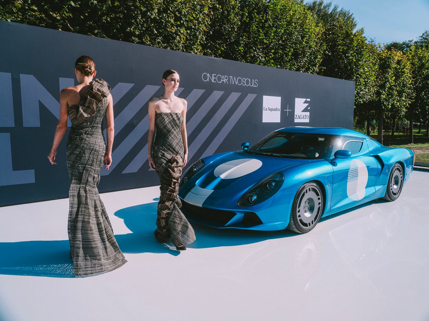 Zagato Showcases The AGTZ Twin Tail With Couture At Chantilly Arts & Elegance