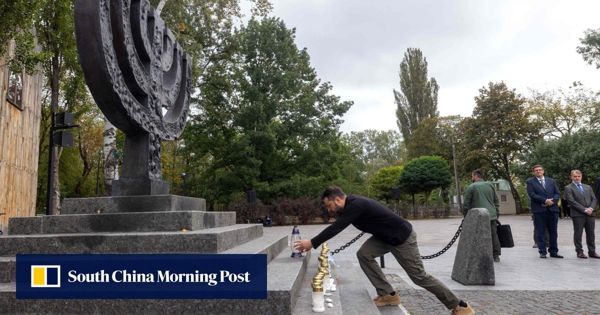 Zelensky marks 83rd anniversary of Nazi massacre in Ukraine