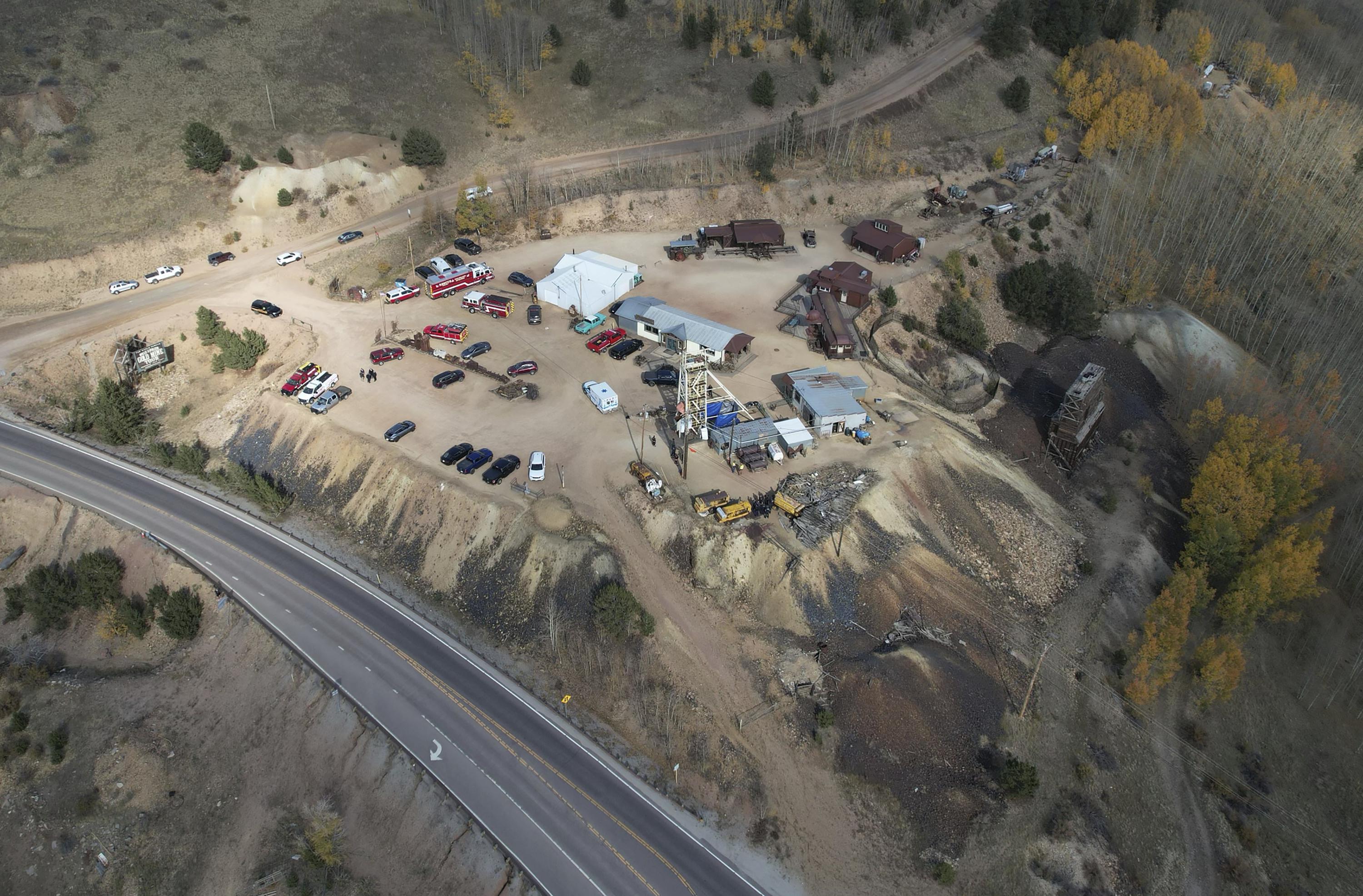 1 person is dead and 12 are trapped in a former Colorado gold mine