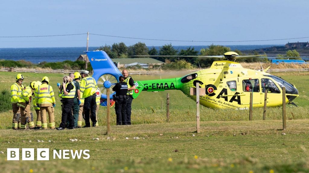 Biker in life-threatening condition after crash in Moray