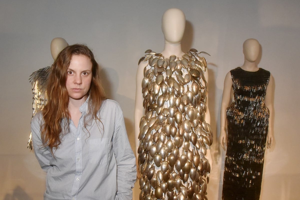 LVMH Prize winner Hodakova turns mangled spoons into mind-bending couture