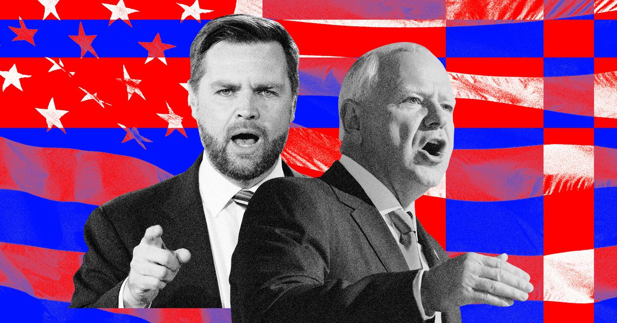 How to watch the vice presidential debate between Tim Walz and JD Vance