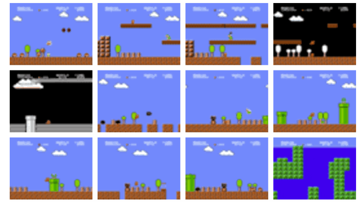 Creating Video Games With AI: a Mario Example