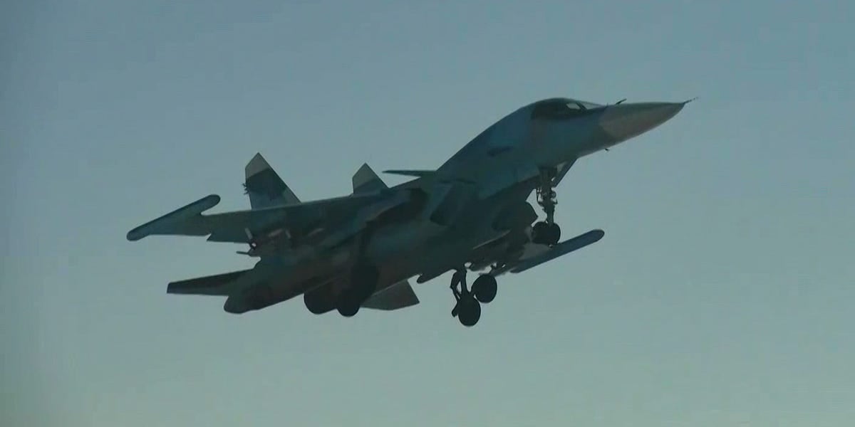 Ukraine says it attacked a Russian base where fighter-bombers and their glide bombs are kept