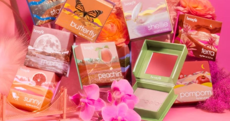 FIVE Benefit Cosmetics Silky Soft Powder Blushes Just $29.50 Shipped ($90 Value)!