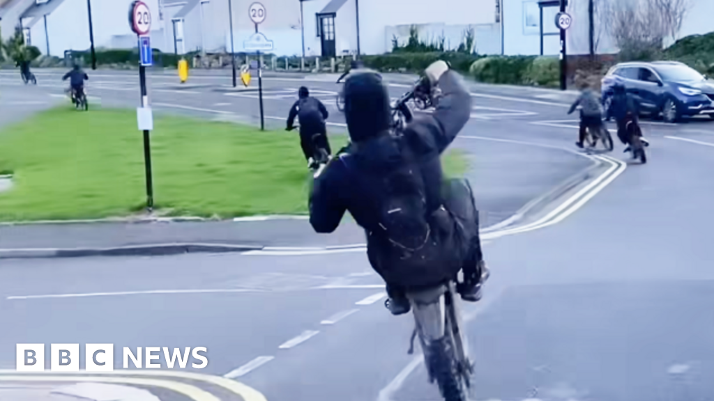 Dangerous e-bike riders 'putting town under siege'