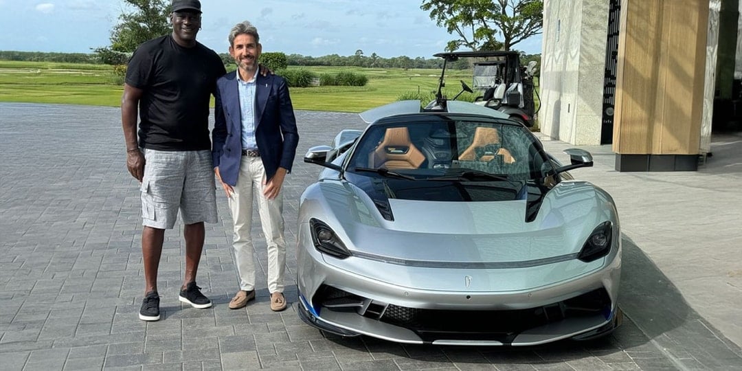 Michael Jordan Takes Delivery of One-Off Pininfarina Battista Targamerica