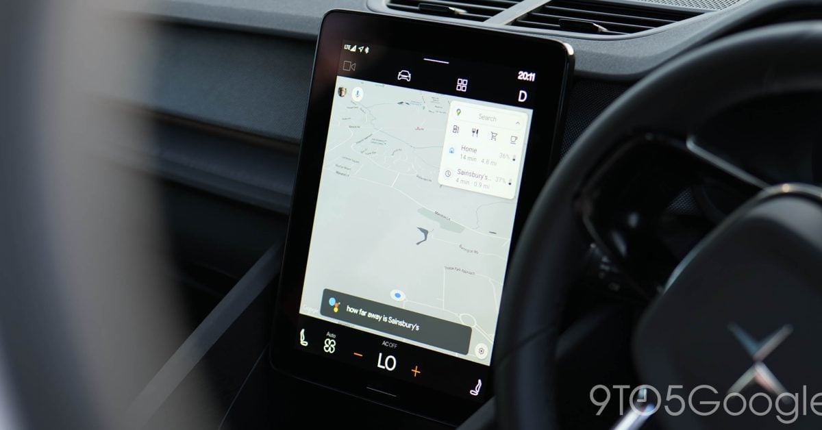 Android Automotive gains Google Maps incident reporting function