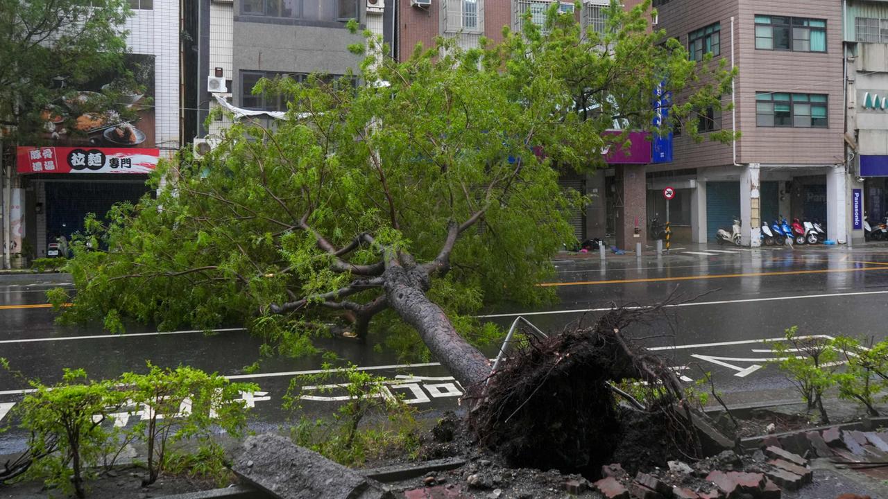 Tote und mehr als 200 Verletzte nach Taifun in Taiwan