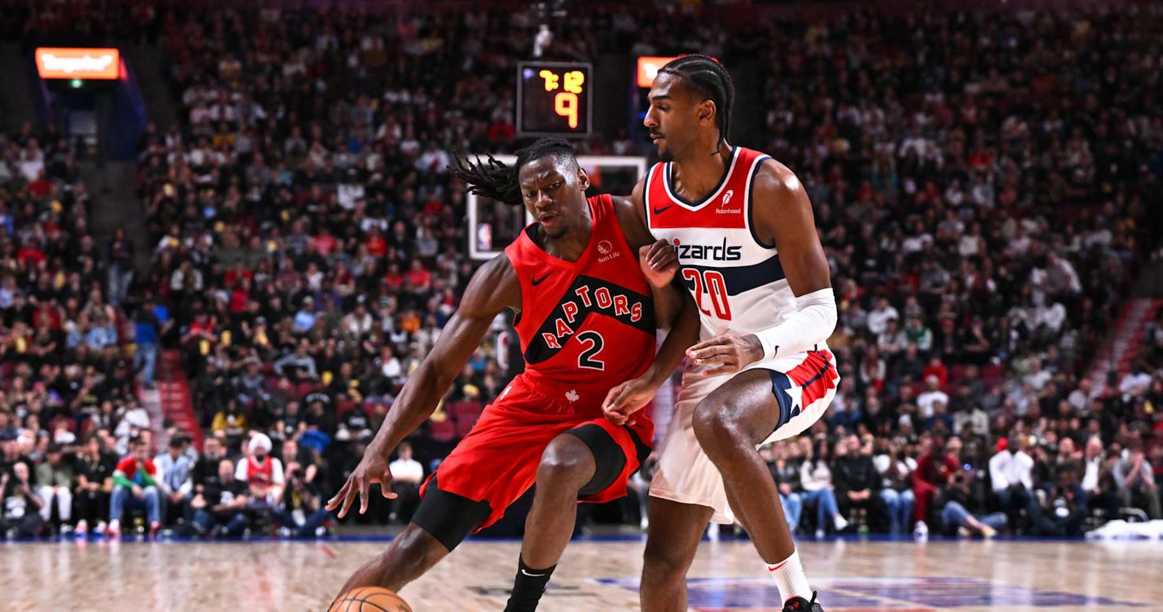 Alex Sarr Scores 15 Points, Impresses NBA Fans in Wizards' Preseason Game vs. Raptors