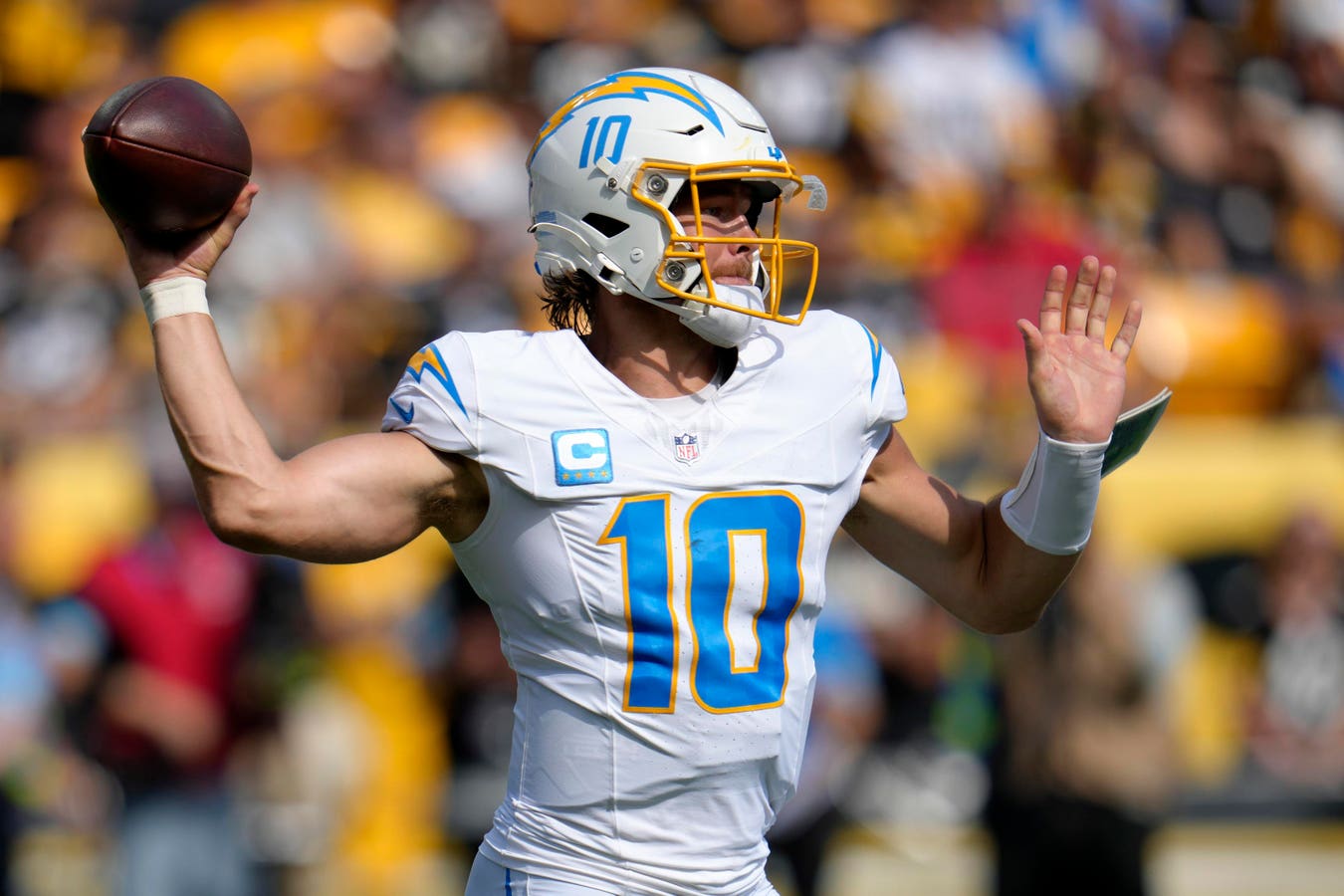 Despite Bum Ankle And Unsettled Line, Justin Herbert Set To Start For Chargers