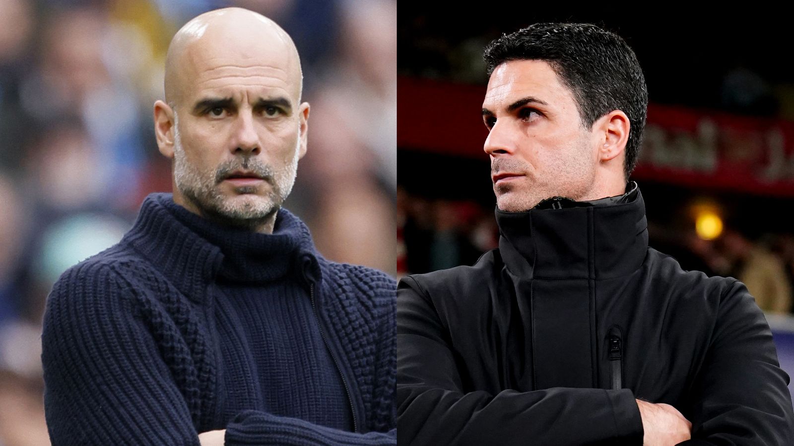 Pep asks for clarity over Arteta's Man City 'dark arts' comments