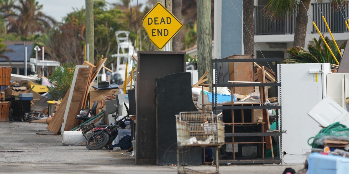 Hurricane Milton slams into Florida, the latest blow to homeowners already reeling from Helene's destruction