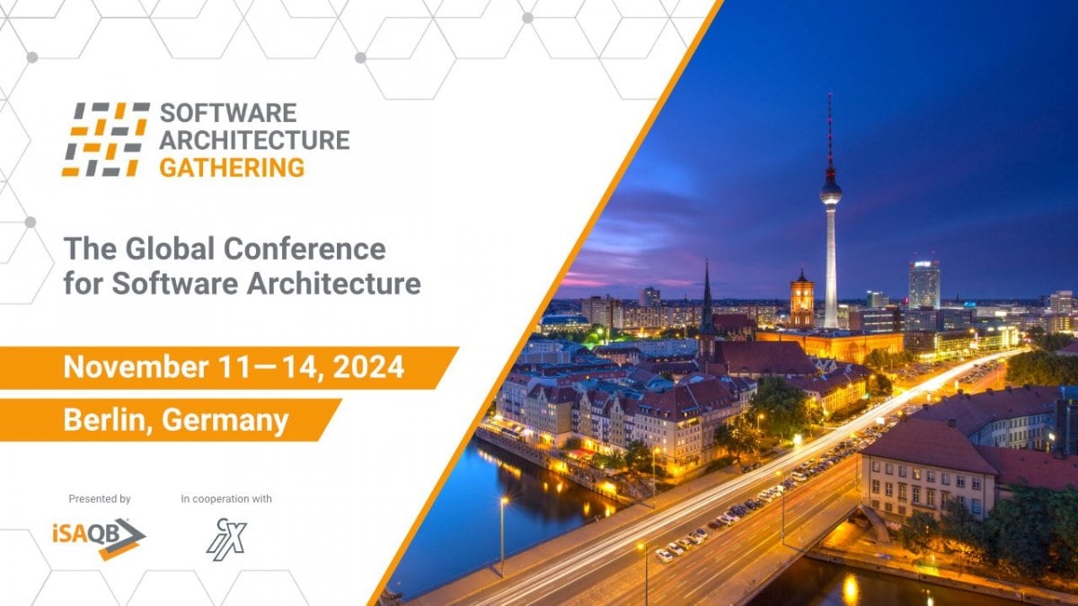 heise-Angebot: Software Architecture Gathering: Konferenz findet wieder vor Ort in Berlin statt