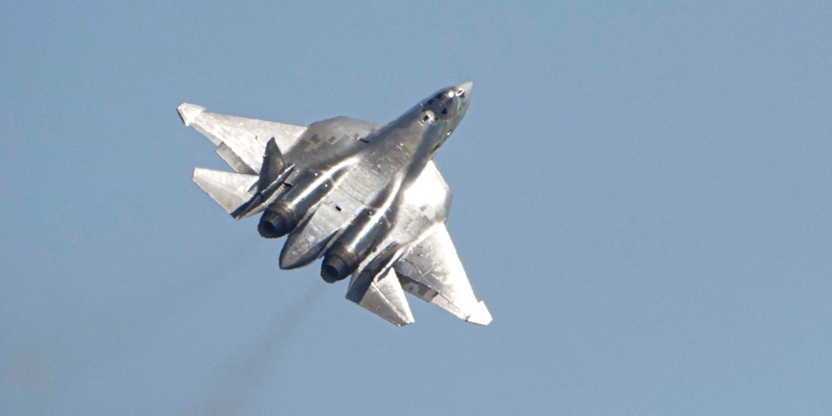 Sanctions have put the production of Russia's most advanced stealth fighter in jeopardy, research group says