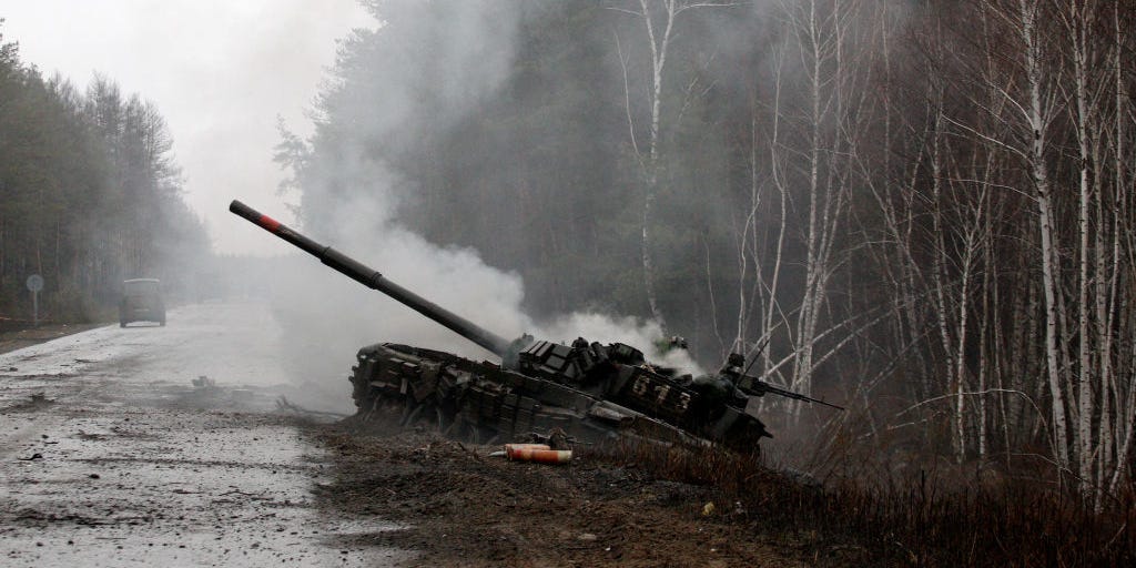 Russia's drive in one battlefront has cost it a staggering 1,800 combat vehicles