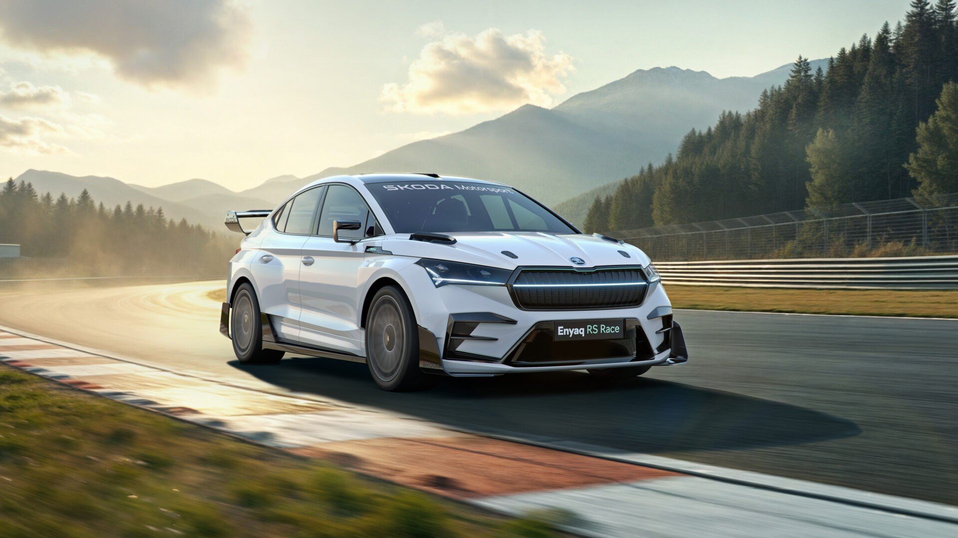 Skoda Enyaq RS Race: concept elettrica pronta per i rally