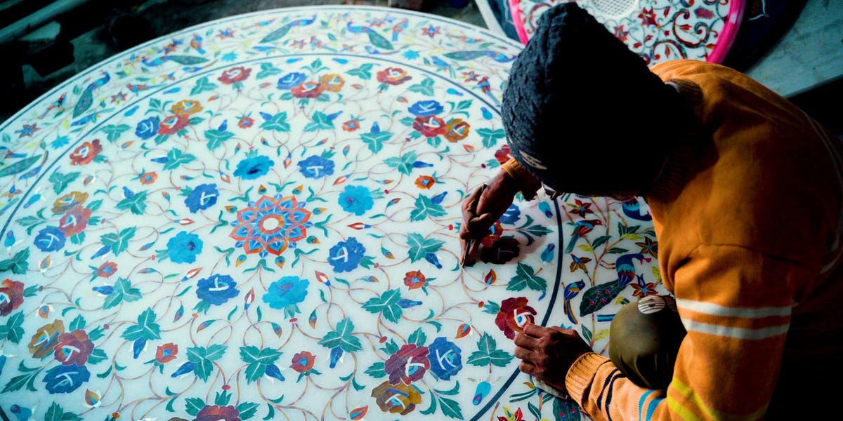 How descendants of Taj Mahal artisans are keeping marble inlay work alive