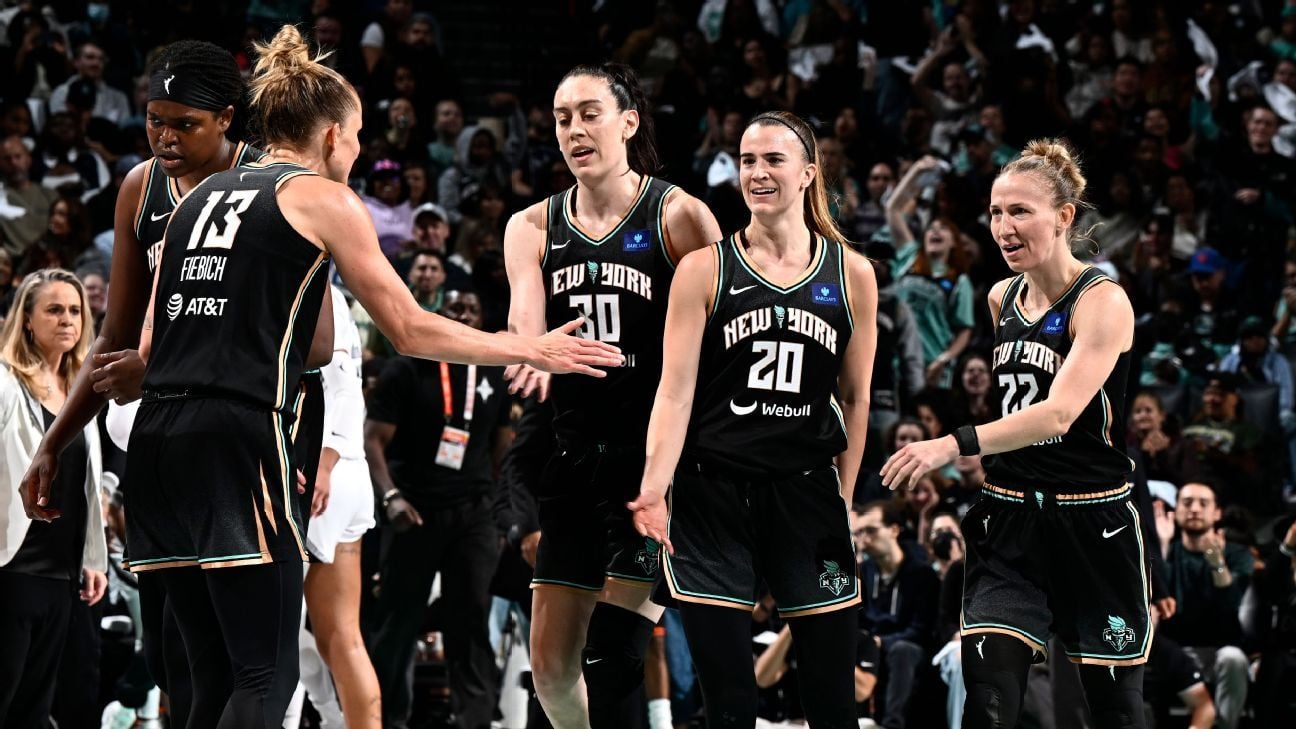 Liberty open as big favorites to win WNBA title