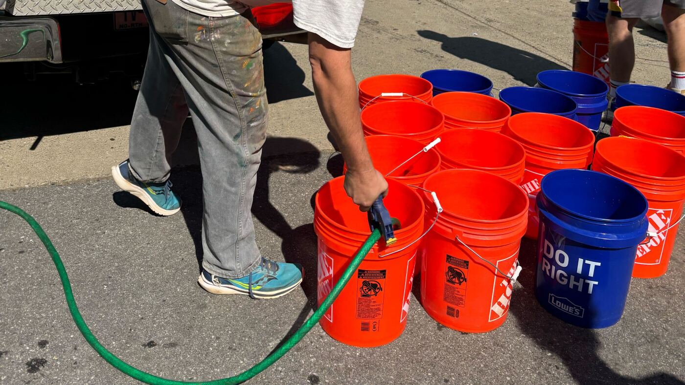 With no running water, Asheville finds other ways to flush thousands of toilets