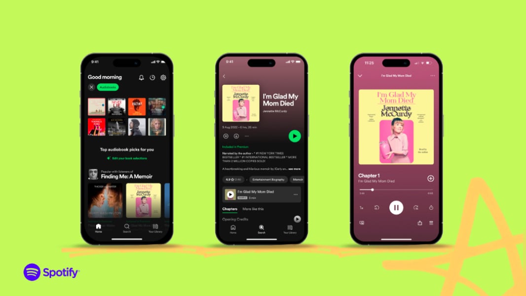 Spotify Makes Audiobook Available for Premium Users in France, Belgium, the Netherlands, and Luxembourg