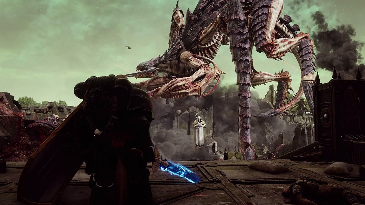 Warhammer 40,000: Space Marine 2 Dev Reveals New Tyranid Enemy, the Huge Hierophant Bio-Titan