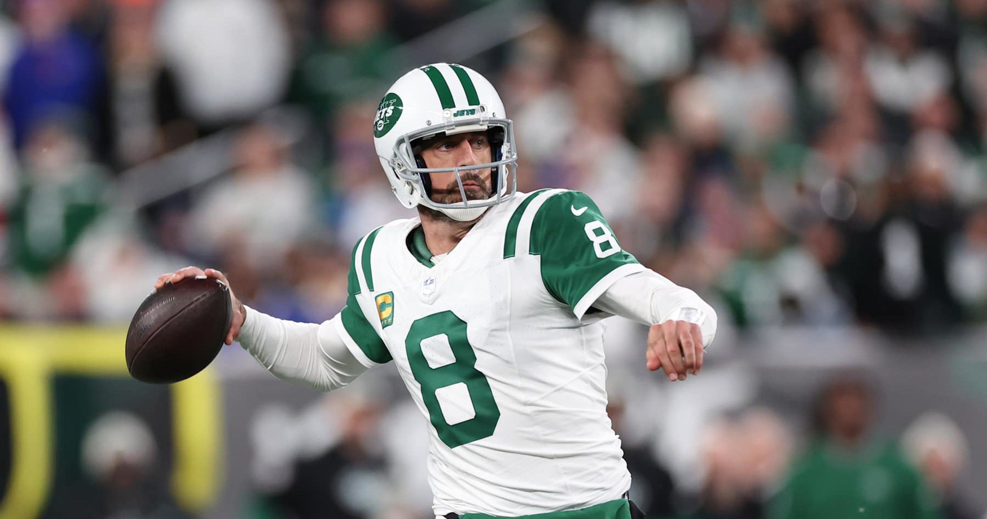 Aaron Rodgers' Hail Mary TD to Lazard for Jets Amazes LeBron James, Mahomes, NFL Fans