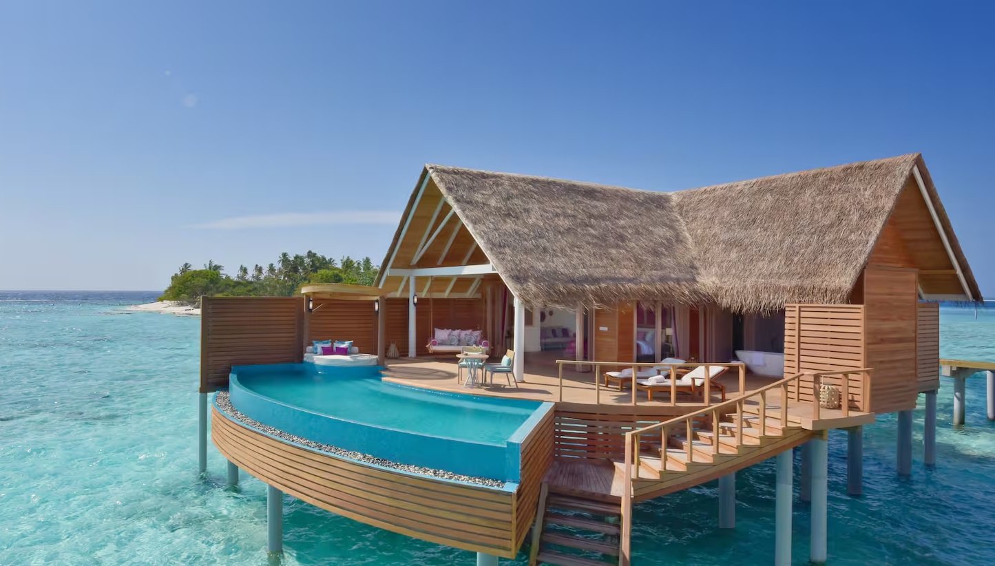 Get free seaplane transfers to this Hilton/SLH Maldives property (& possibly dinner too)