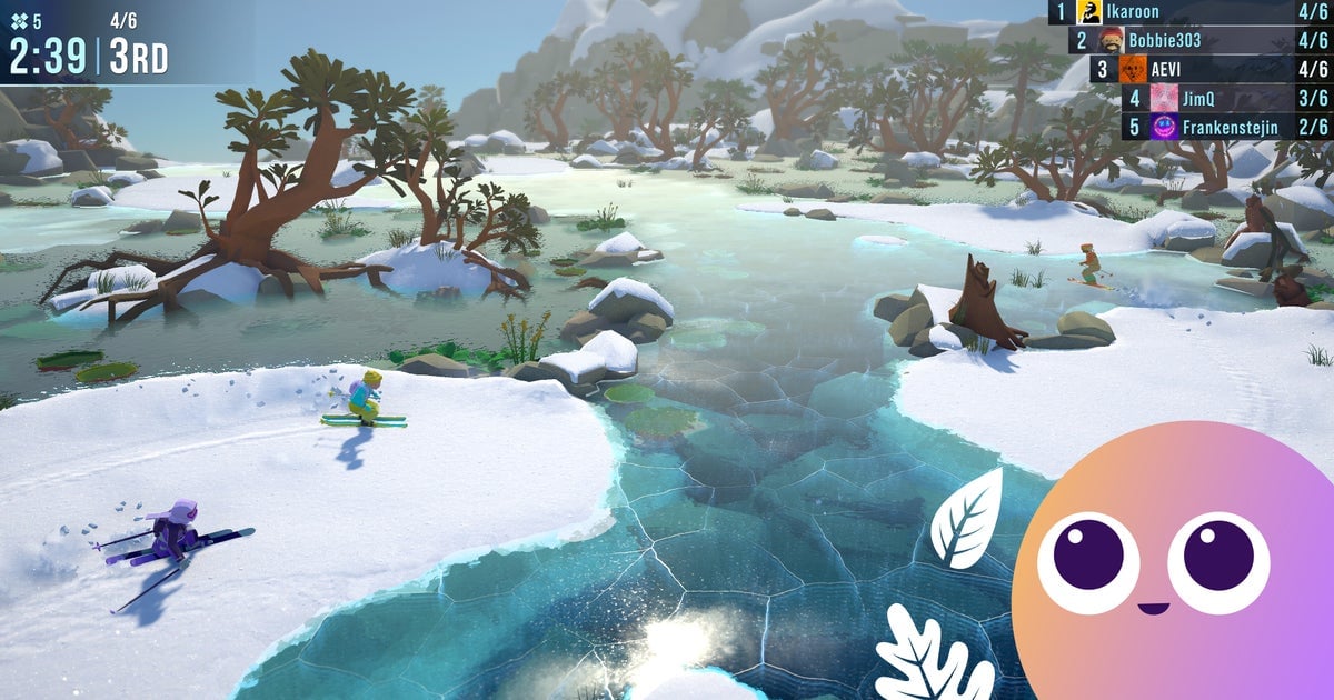 Lonely Mountains: Snow Riders is a slick ski 'em up, if its demo is any indication