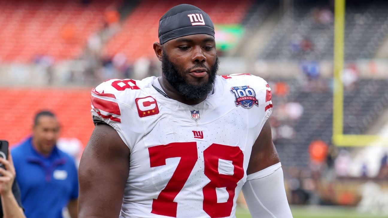 Source: Giants LT Thomas (Lisfranc) out for '24