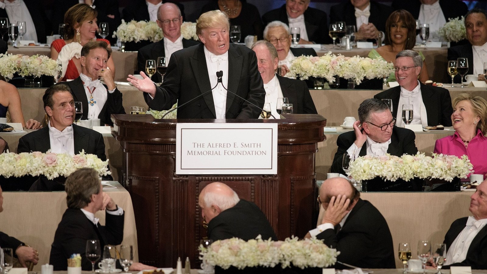 Trump lashes out at Harris for missing traditional NYC Catholic charity event