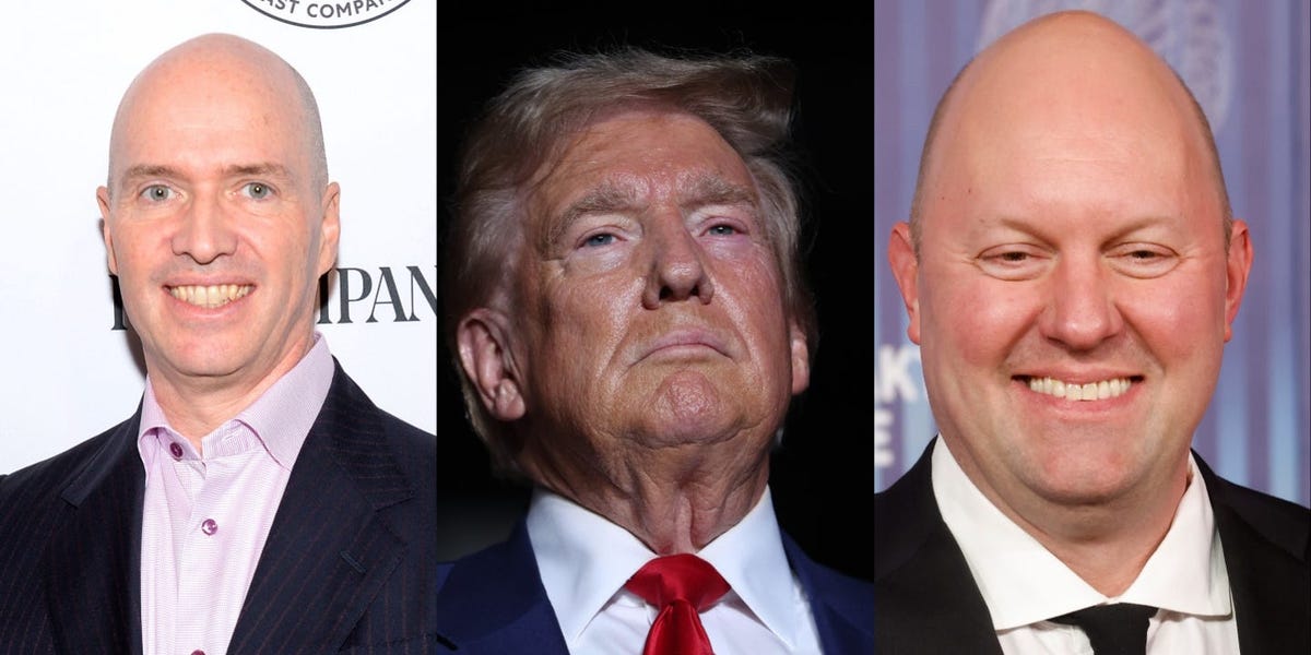 Marc Andreessen and Ben Horowitz each donated $2.5 million to a pro-Donald Trump super PAC