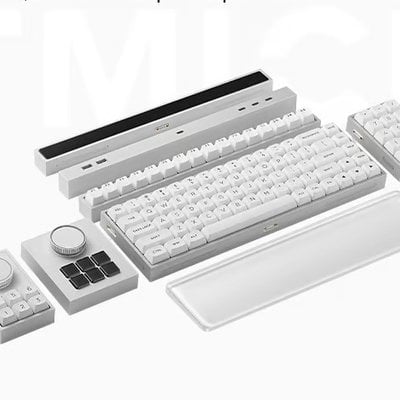 What Functional Benefit Does This Modular Keyboard Confer?