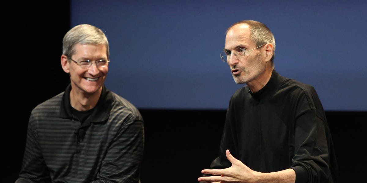 3 things Apple's Tim Cook learned from working with Steve Jobs