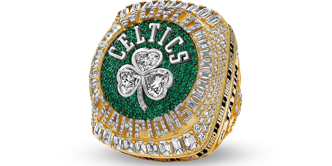 Take a Closer Look at the Boston Celtics' NBA Championship Rings