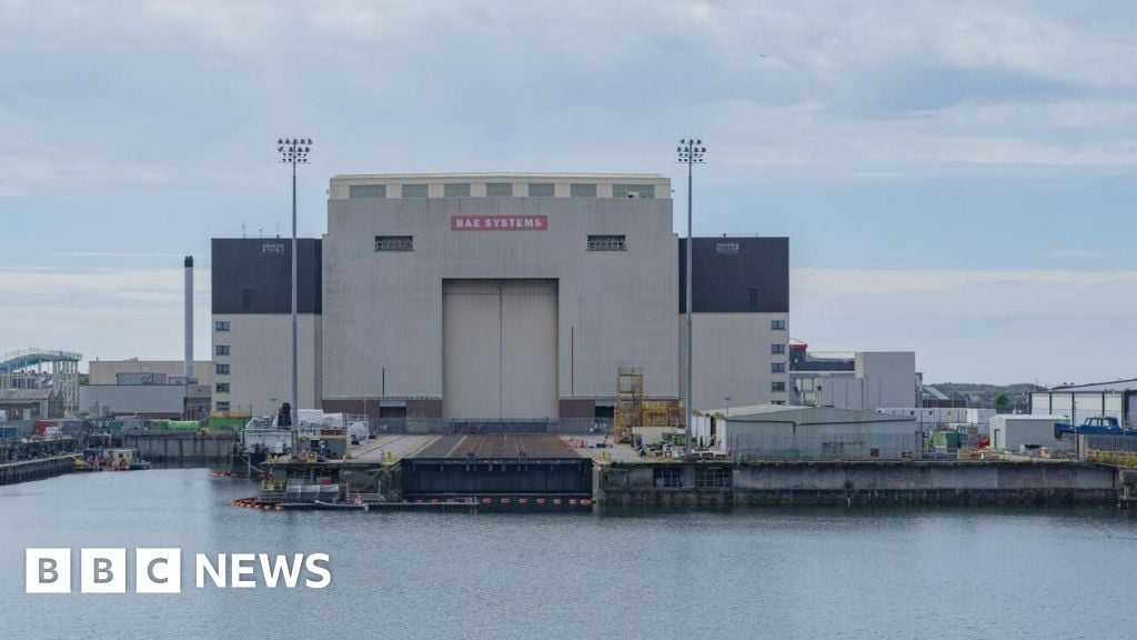 Two in hospital after major fire at BAE site in Cumbria