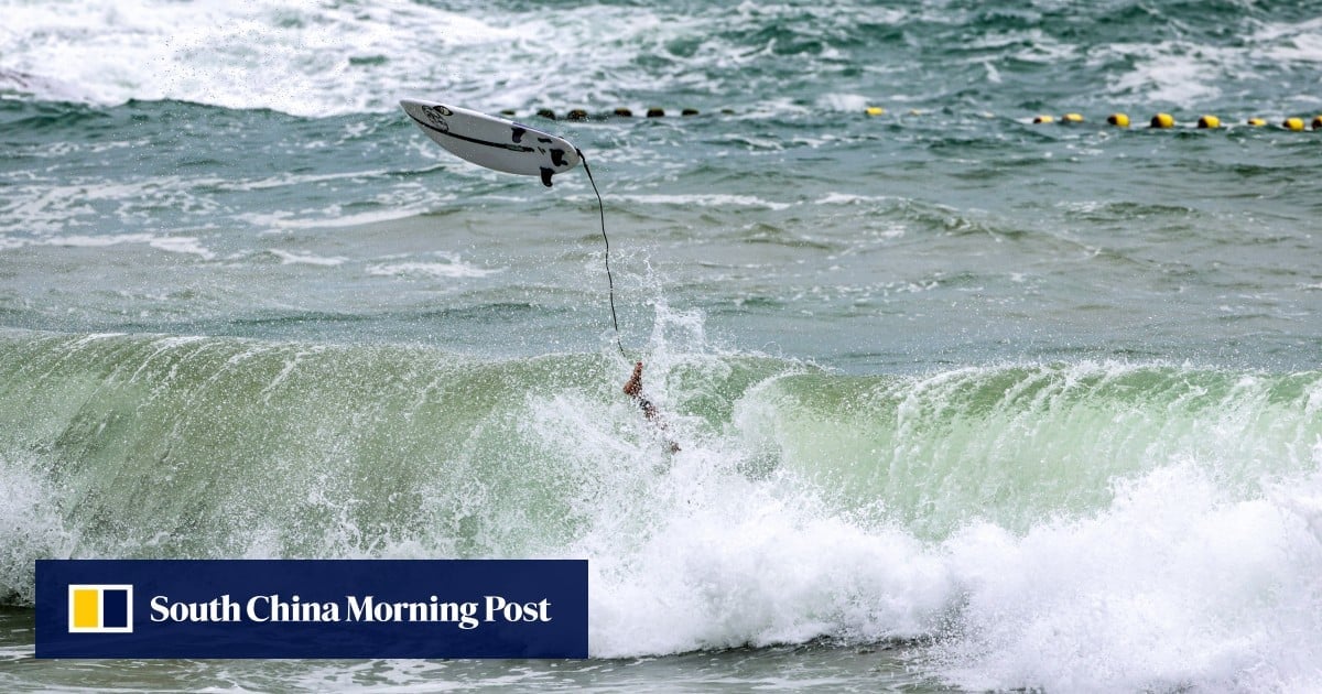 2 Hong Kong surfers at red-flagged beach could be prosecuted, security chief says