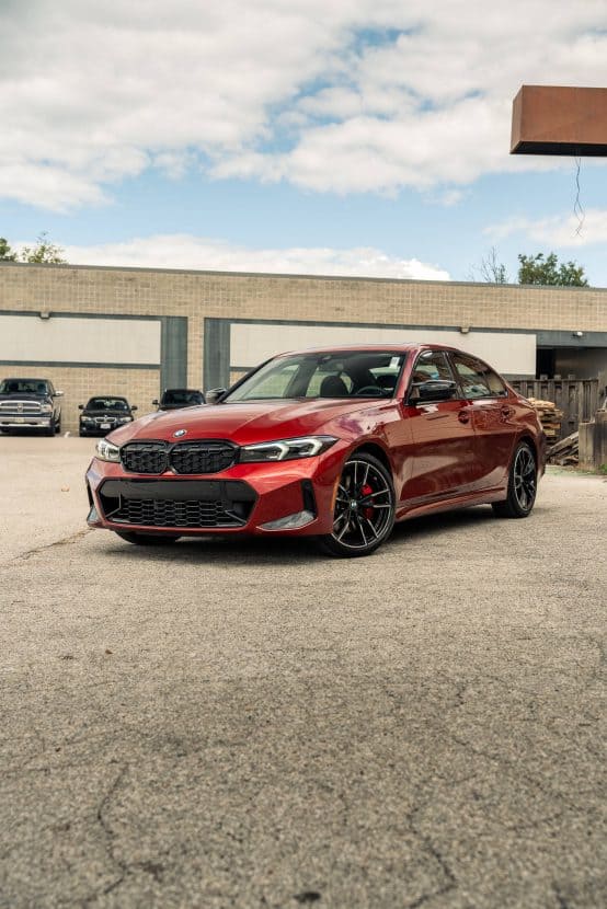 2025 BMW M340i xDrive Flaunts New Vegas Red Color