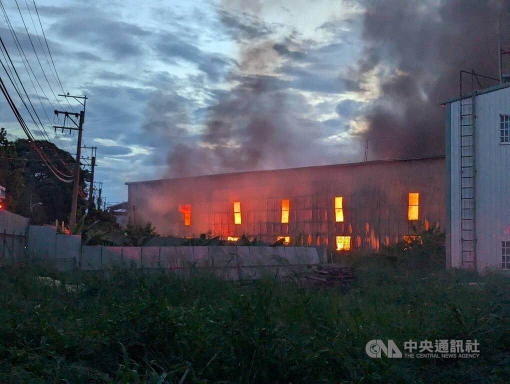 3 killed, 1 injured in Taichung furniture factory fire