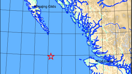 4.1-magnitude earthquake hits off B.C. coast 