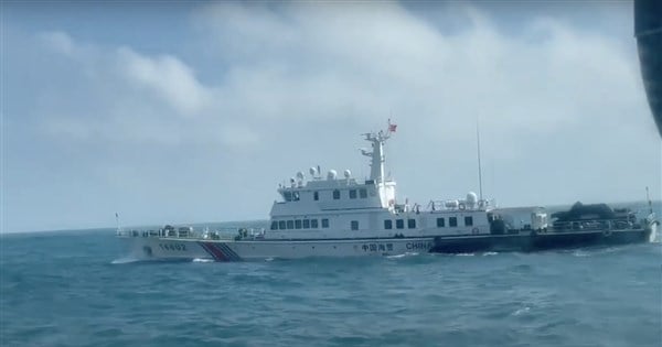 4 Chinese coast guard ships expelled as PLA conducts drills near Taiwan