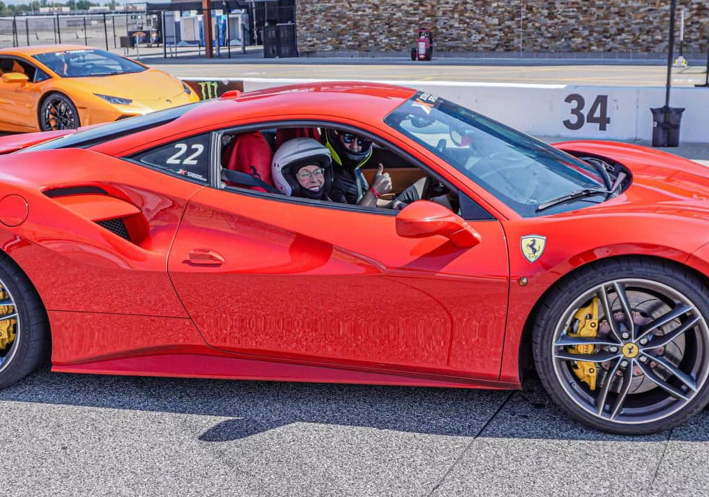 94-Year-Old Fulfills Her Racing Dream With 150MPH Laps In A Ferrari 488 GTB