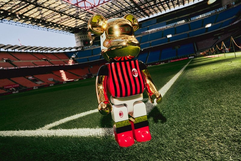 AC Milan Continues Its 125th Anniversary Celebrations with A BE@RBRICK Collab