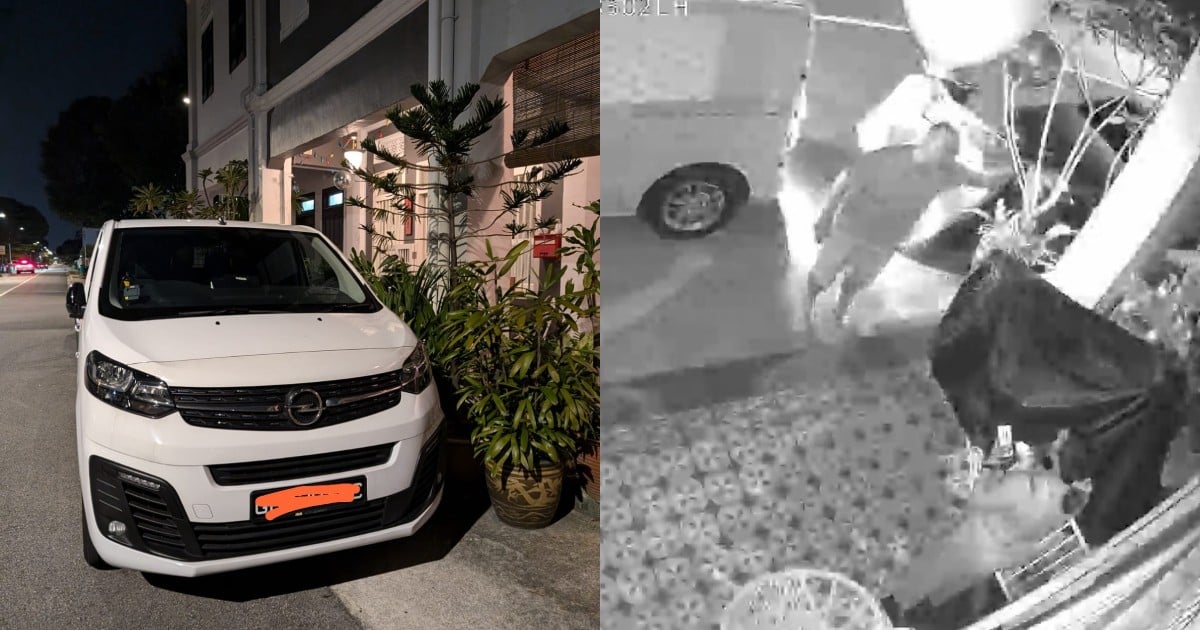 Angry van driver hurls insults at Joo Chiat resident after parking complaint