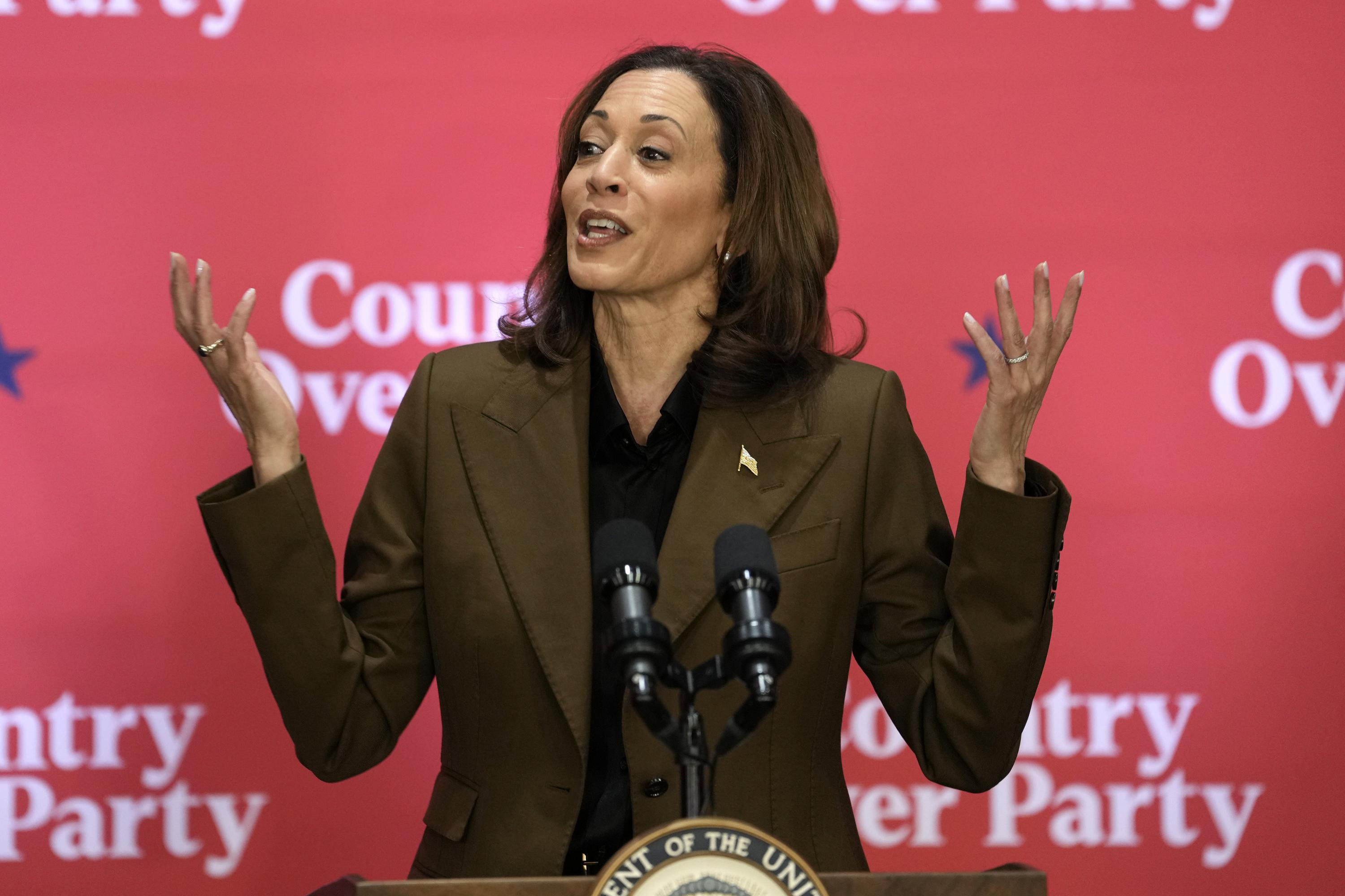 Are male voters reluctant to vote for a woman? Harris' backers are confronting the question head on