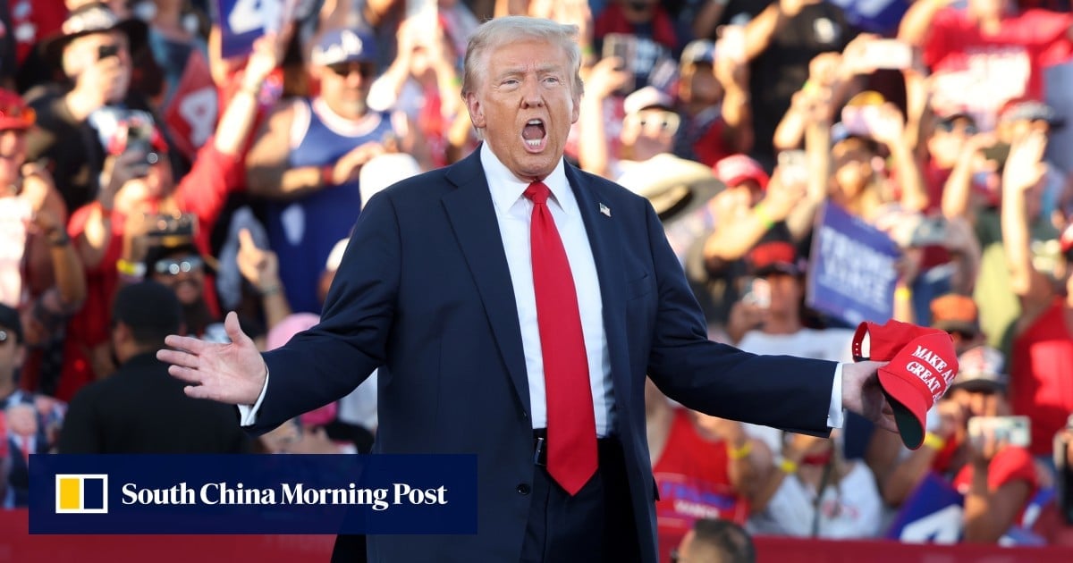 Armed man arrested near Trump campaign rally in California