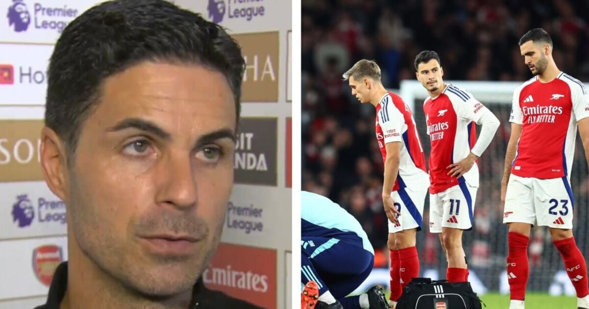 Arsenal injury update as Mikel Arteta issues 'courage' demand after Liverpool draw