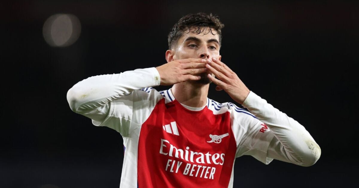 Arsenal star Kai Havertz responds to Mikel Arteta question in style as PSG beaten